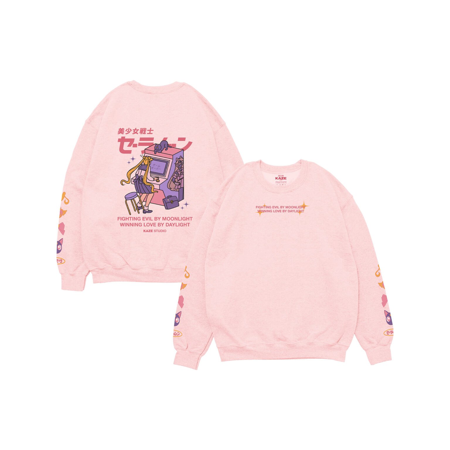 Sailor Moon Sweater  "Game Over" IDR. 490.000  IDR. 190.000 /   $49.00 $19.00